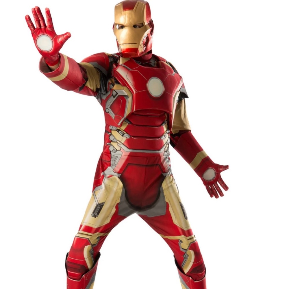 Iron Man Adult Costume - Red and Gold